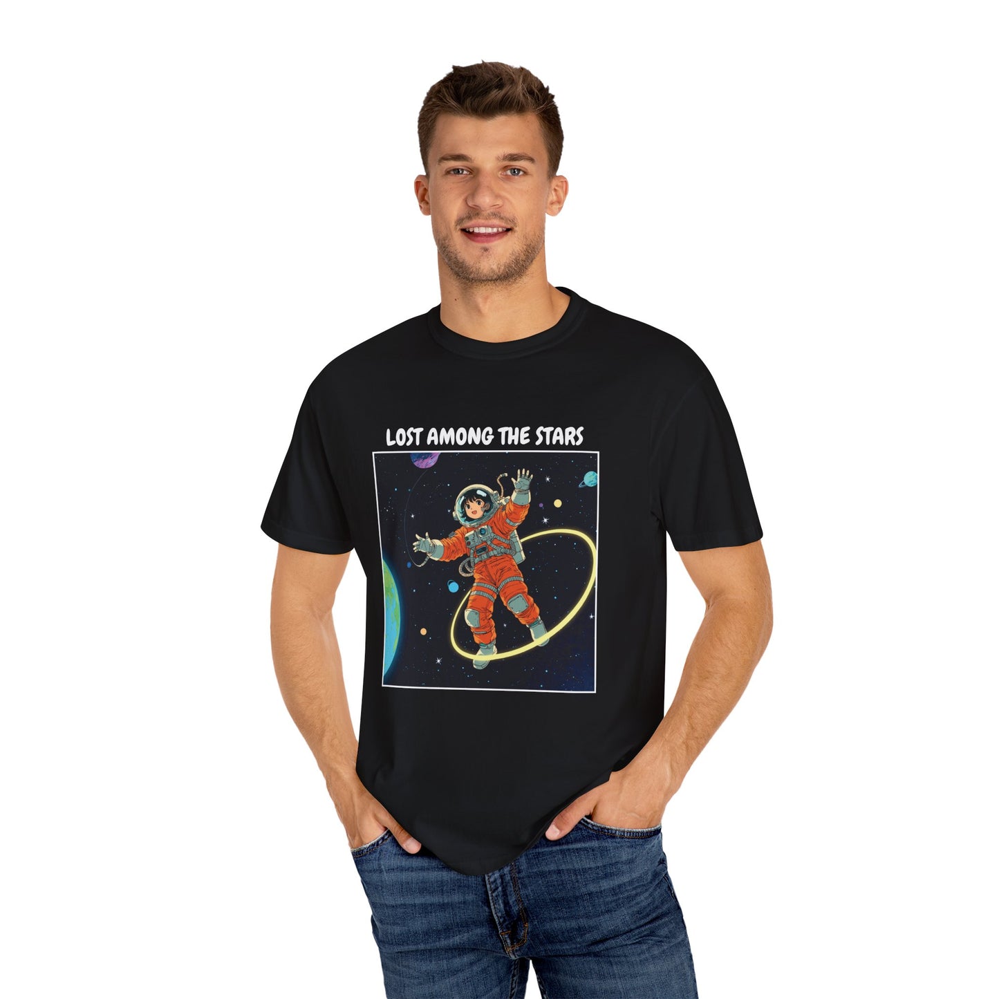 Lost Among the Stars – Retro Anime Tee