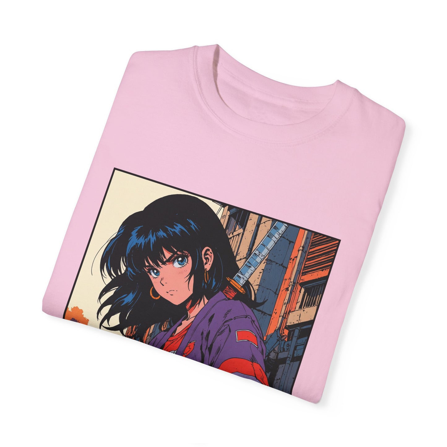 Retro Aura T-Shirt – The Warrior's Gaze