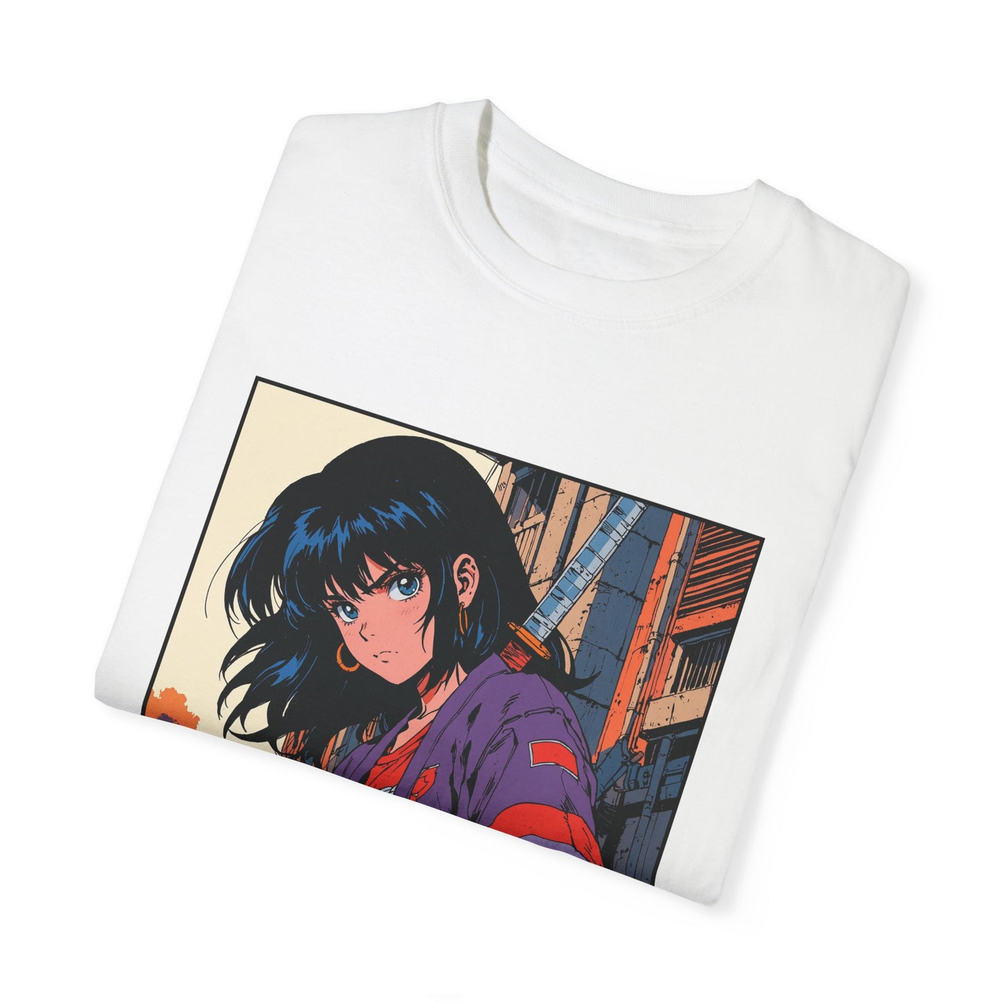 Retro Aura T-Shirt – The Warrior's Gaze