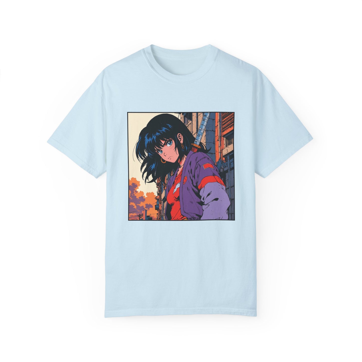 Retro Aura T-Shirt – The Warrior's Gaze