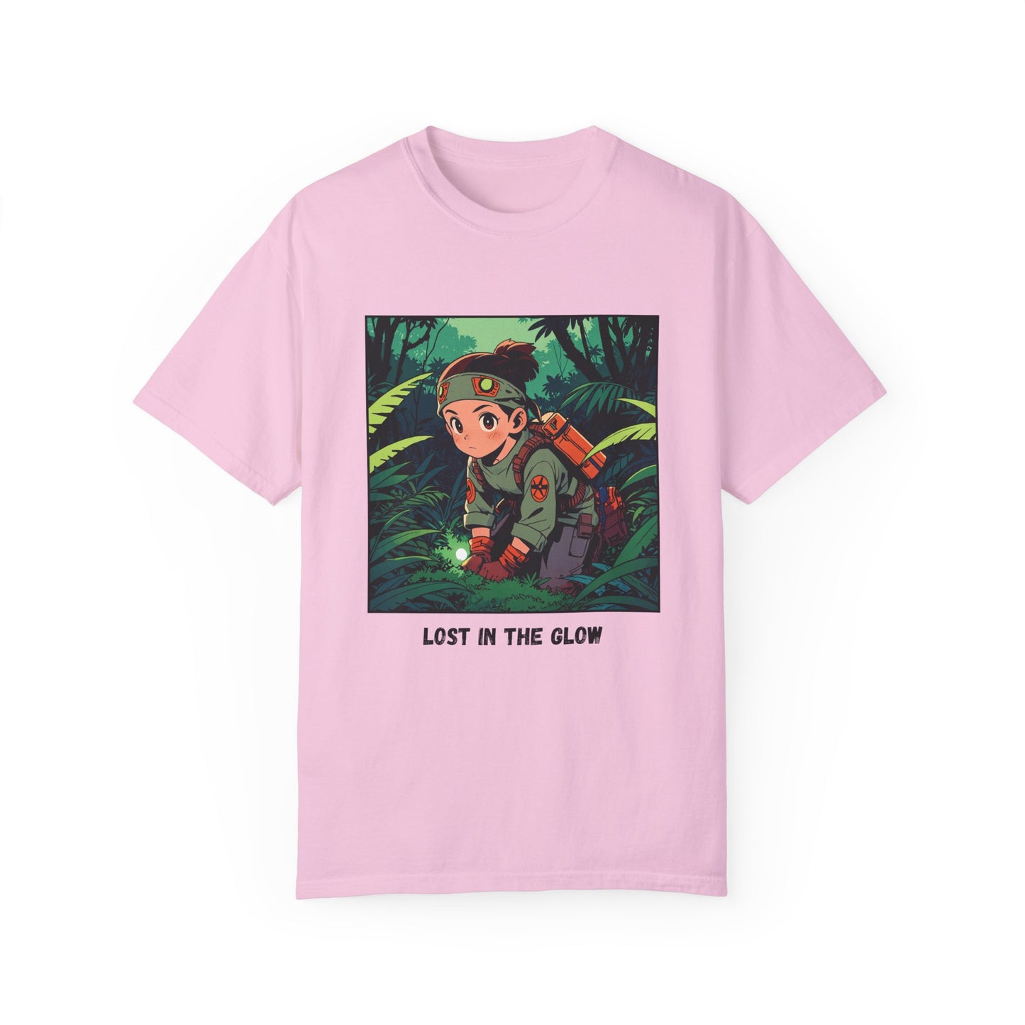 Lost in the Glow – Retro Anime Tee