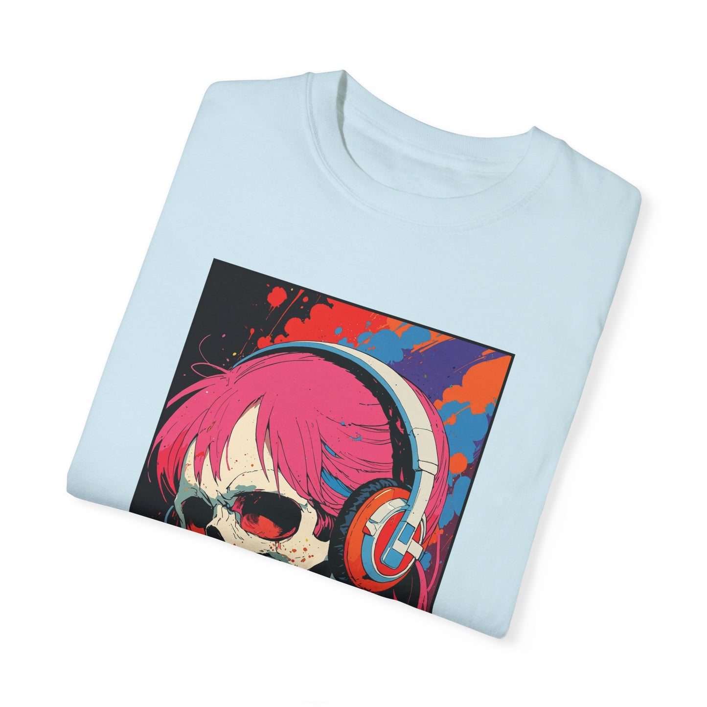 Retro Aura - Neon Skull Vibes Tee