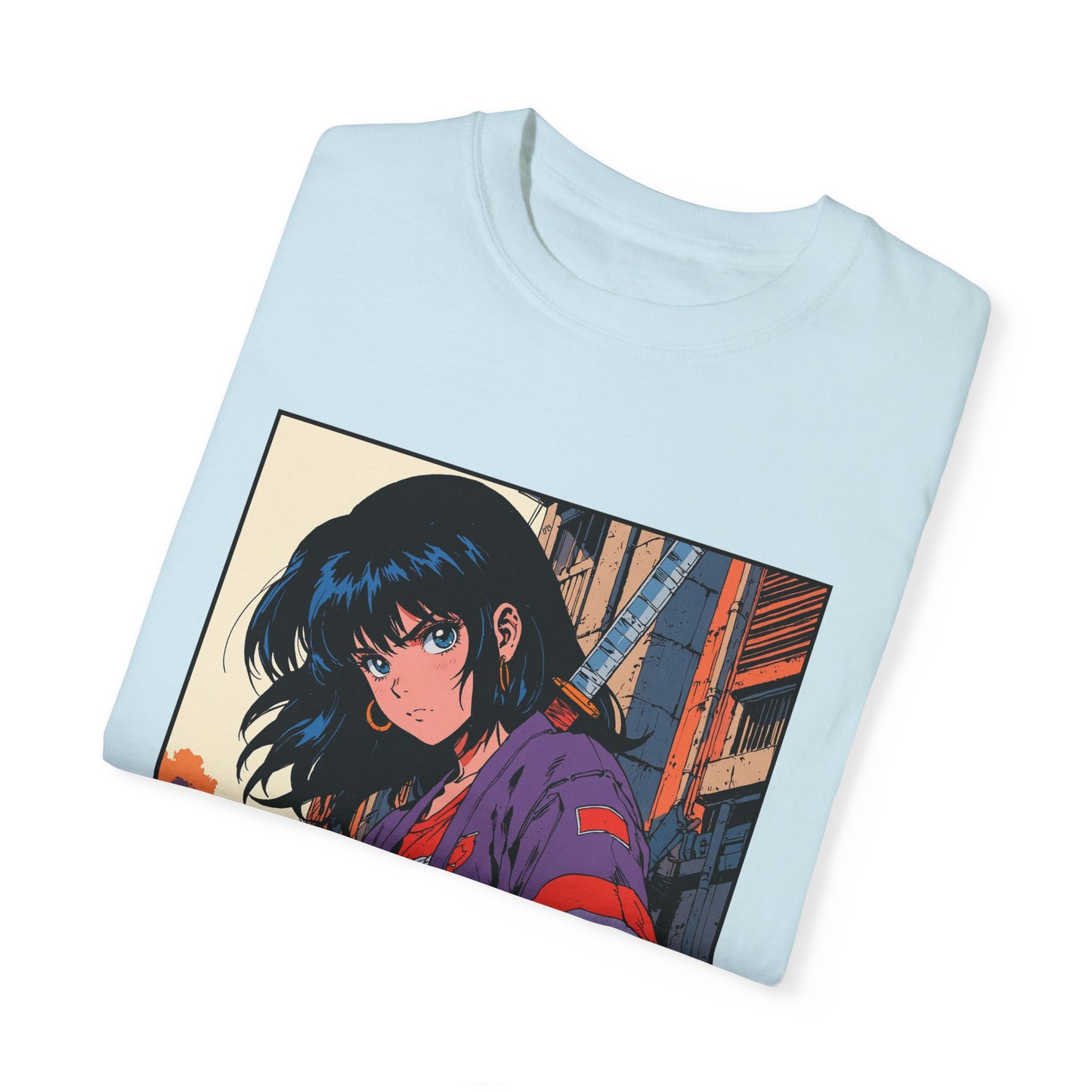 Retro Aura T-Shirt – The Warrior's Gaze