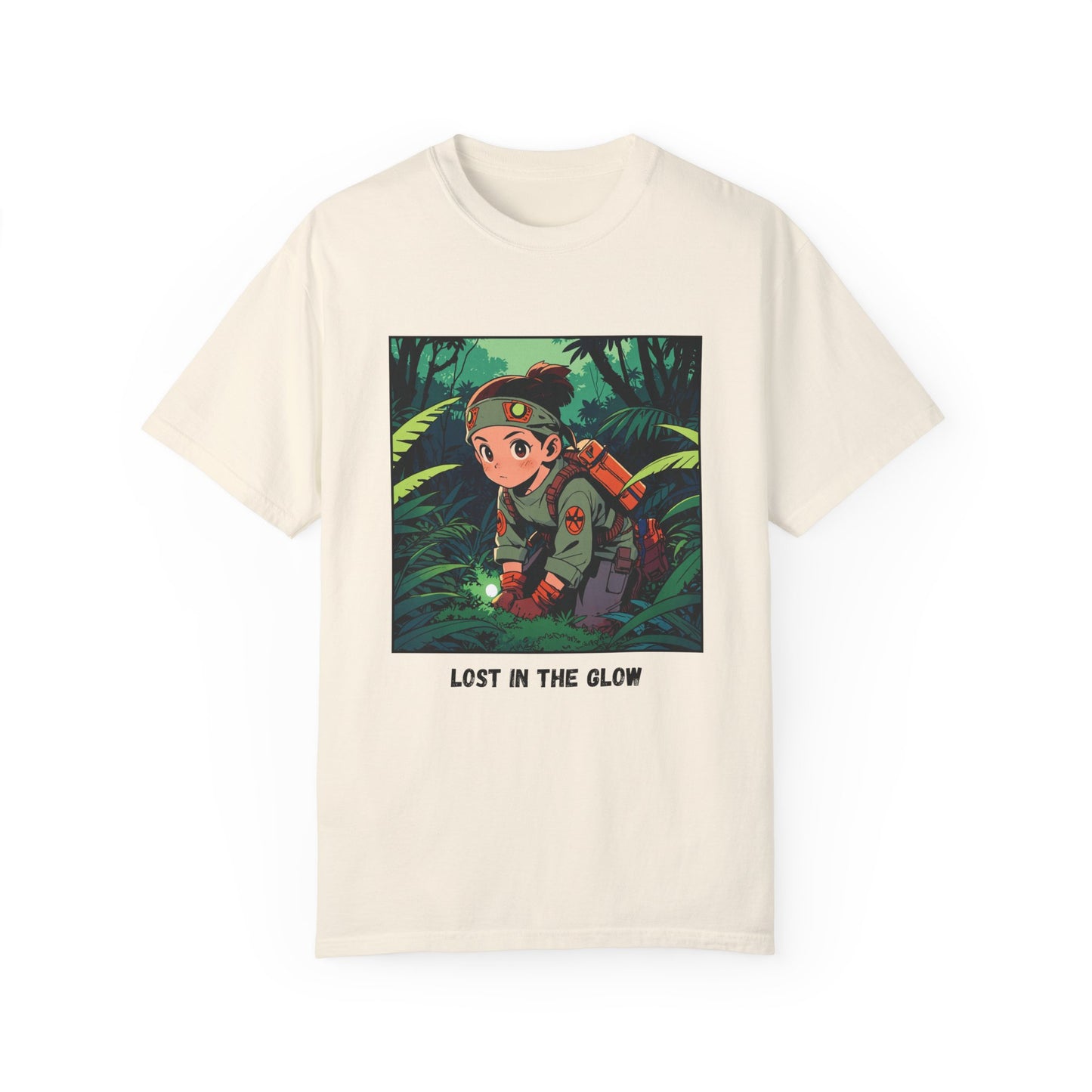 Lost in the Glow – Retro Anime Tee