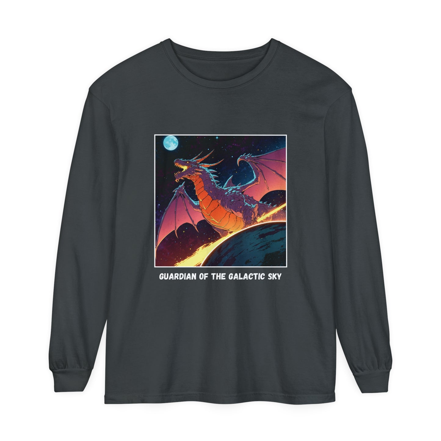 Guardian of the Galactic Sky – Retro Anime Long Sleeve Tee