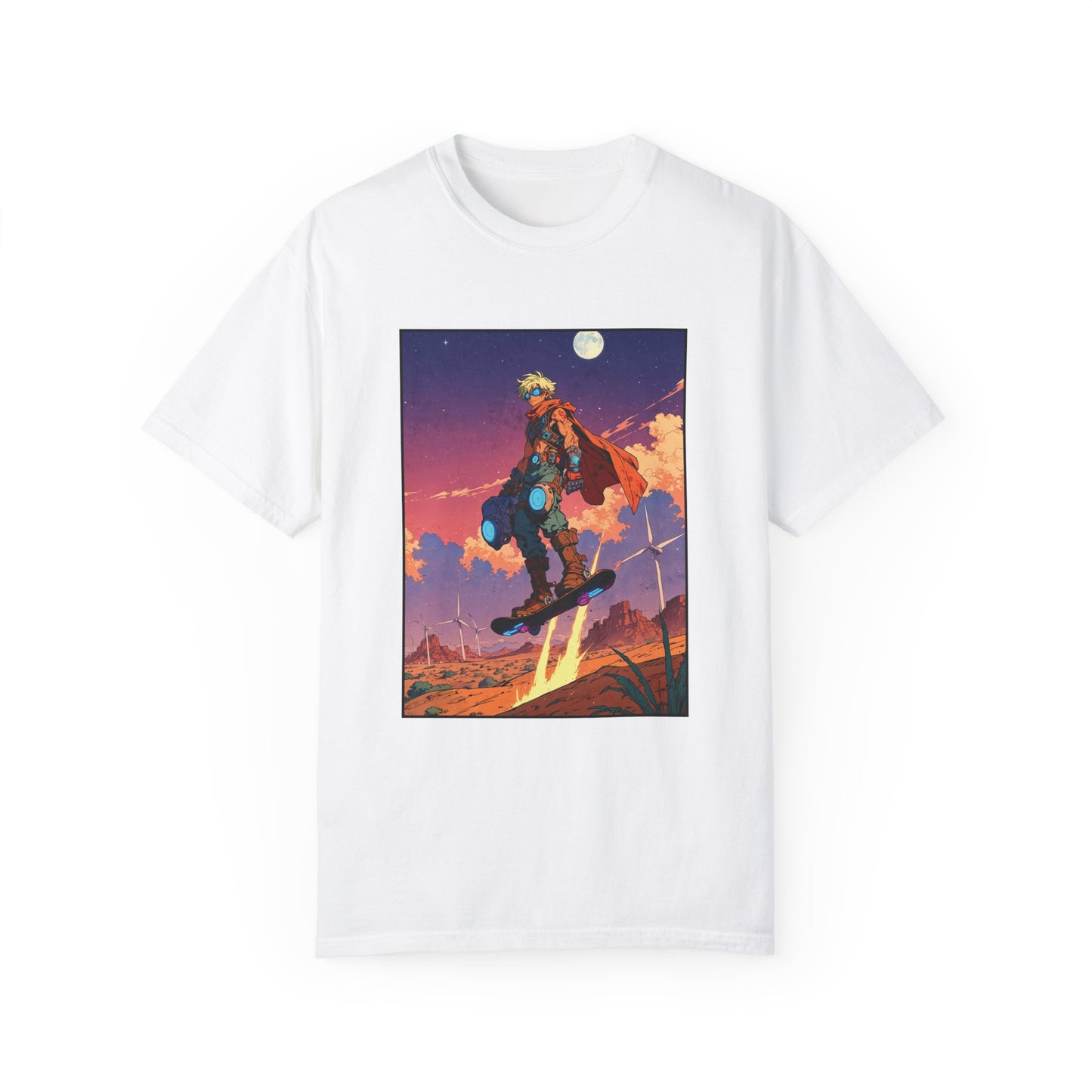 Sky Rider – Retro Anime Tee