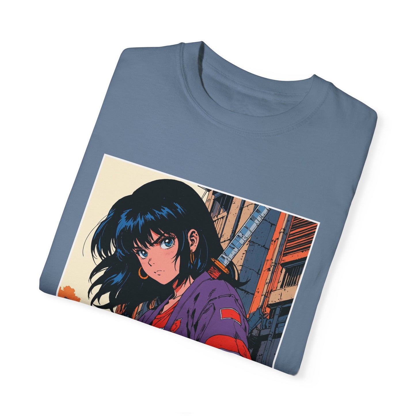 Retro Aura T-Shirt – The Warrior's Gaze