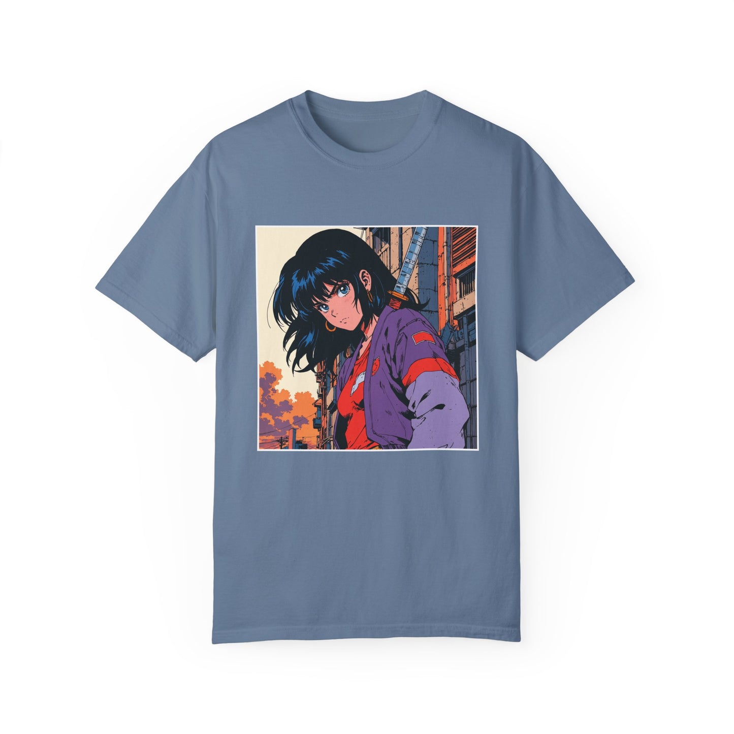 Retro Aura T-Shirt – The Warrior's Gaze