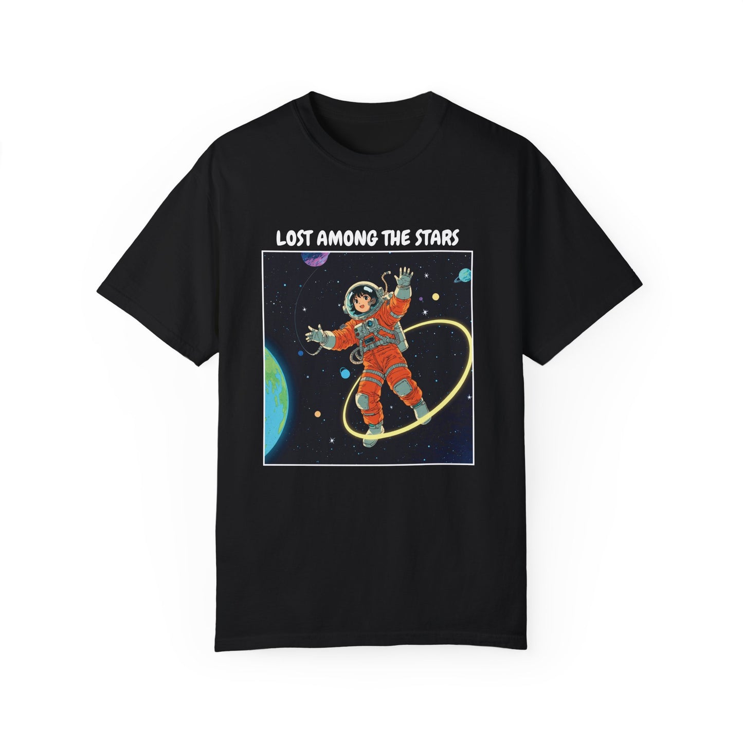 Lost Among the Stars – Retro Anime Tee