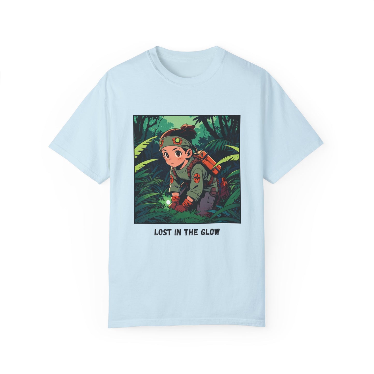 Lost in the Glow – Retro Anime Tee